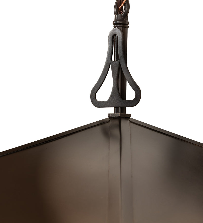 Meyda Tiffany 267823 One Light Wall Sconce, Craftsman Brown