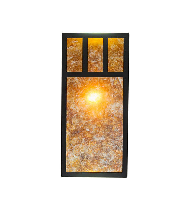 Meyda Tiffany 270260 Three Light Wall Sconce, Oil Rubbed Bronze
