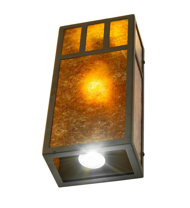 Meyda Tiffany 270260 Three Light Wall Sconce, Oil Rubbed Bronze