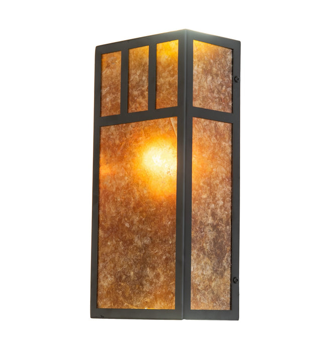 Meyda Tiffany 270260 Three Light Wall Sconce, Oil Rubbed Bronze