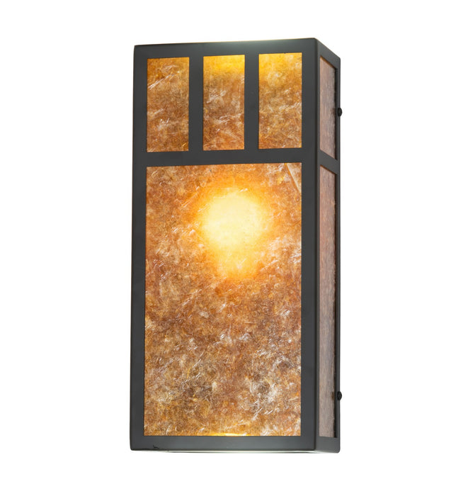 Meyda Tiffany 270260 Three Light Wall Sconce, Oil Rubbed Bronze