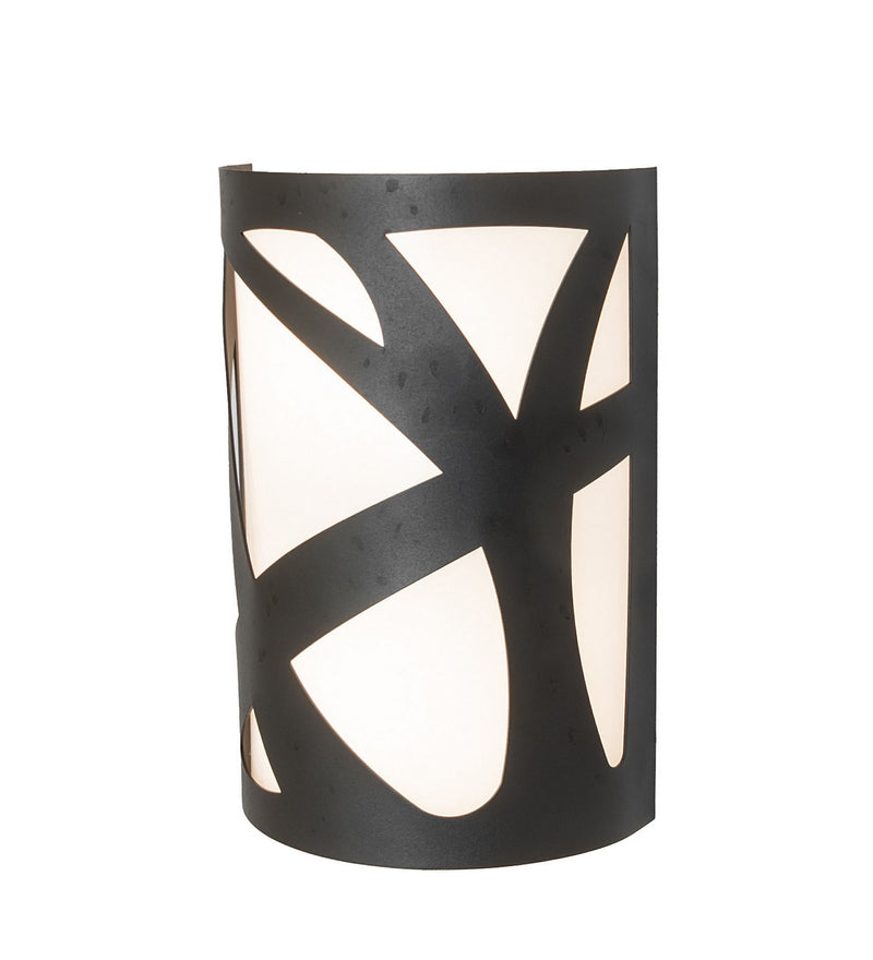 Meyda Tiffany 270478 Two Light Wall Sconce, Old Wrought Iron