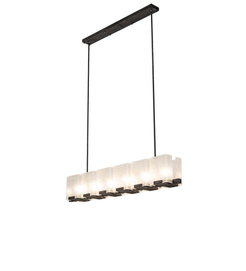 Meyda Tiffany 270642 Six Light Chandelier, Smoke