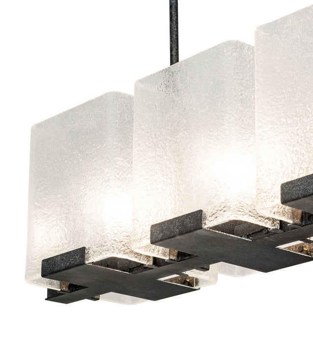 Meyda Tiffany 270642 Six Light Chandelier, Smoke