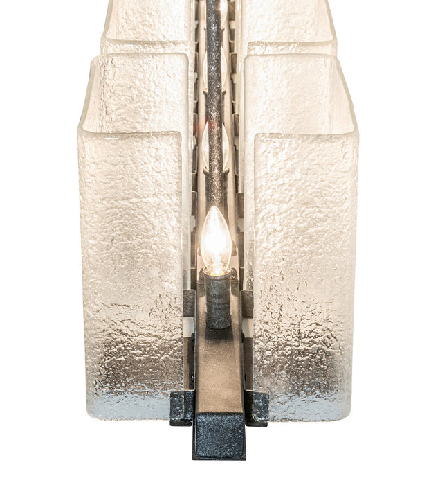 Meyda Tiffany 270642 Six Light Chandelier, Smoke