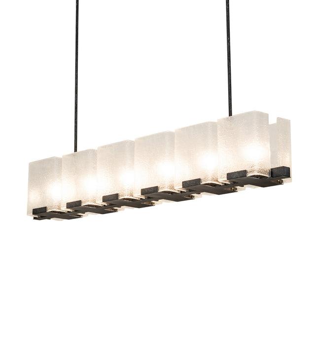 Meyda Tiffany 270642 Six Light Chandelier, Smoke
