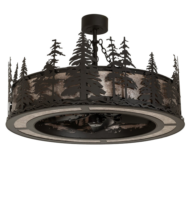 Meyda Tiffany 270759 Eight Light Chandel-Air, Oil Rubbed Bronze