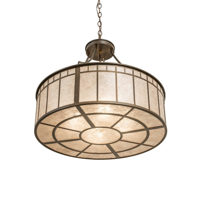 Meyda Tiffany 271105 Four Light Pendant, Antique Copper