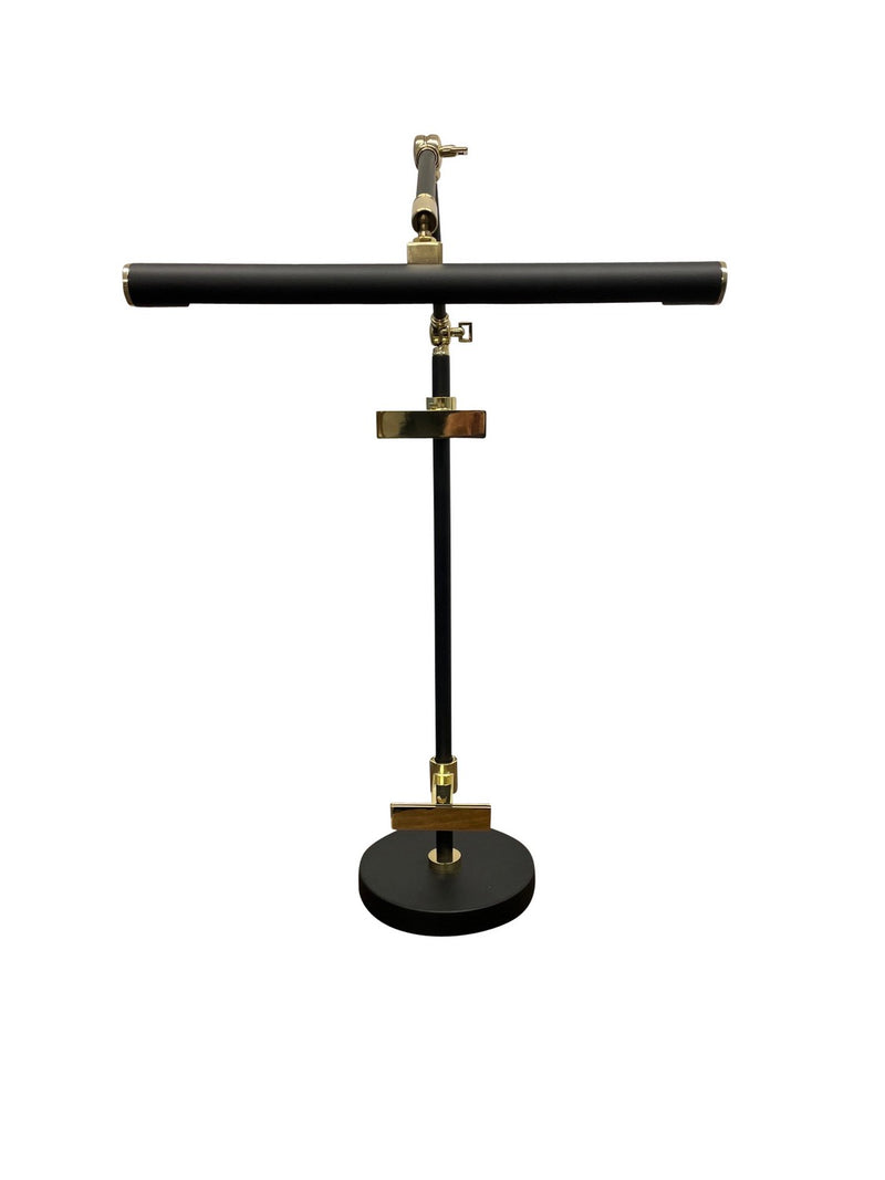 House of Troy RN350-BLKPB LED Task Lamp, Black/Polished Brass