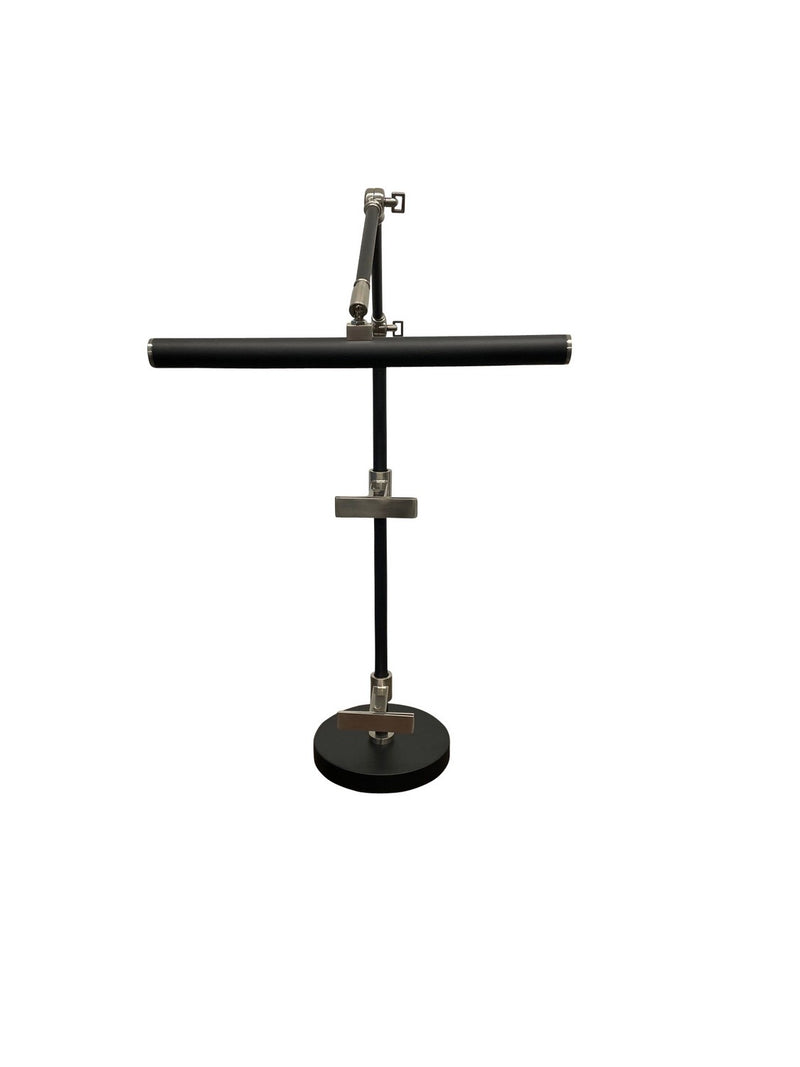 House of Troy RN350-BLKSN LED Task Lamp, Black/Satin Nickel
