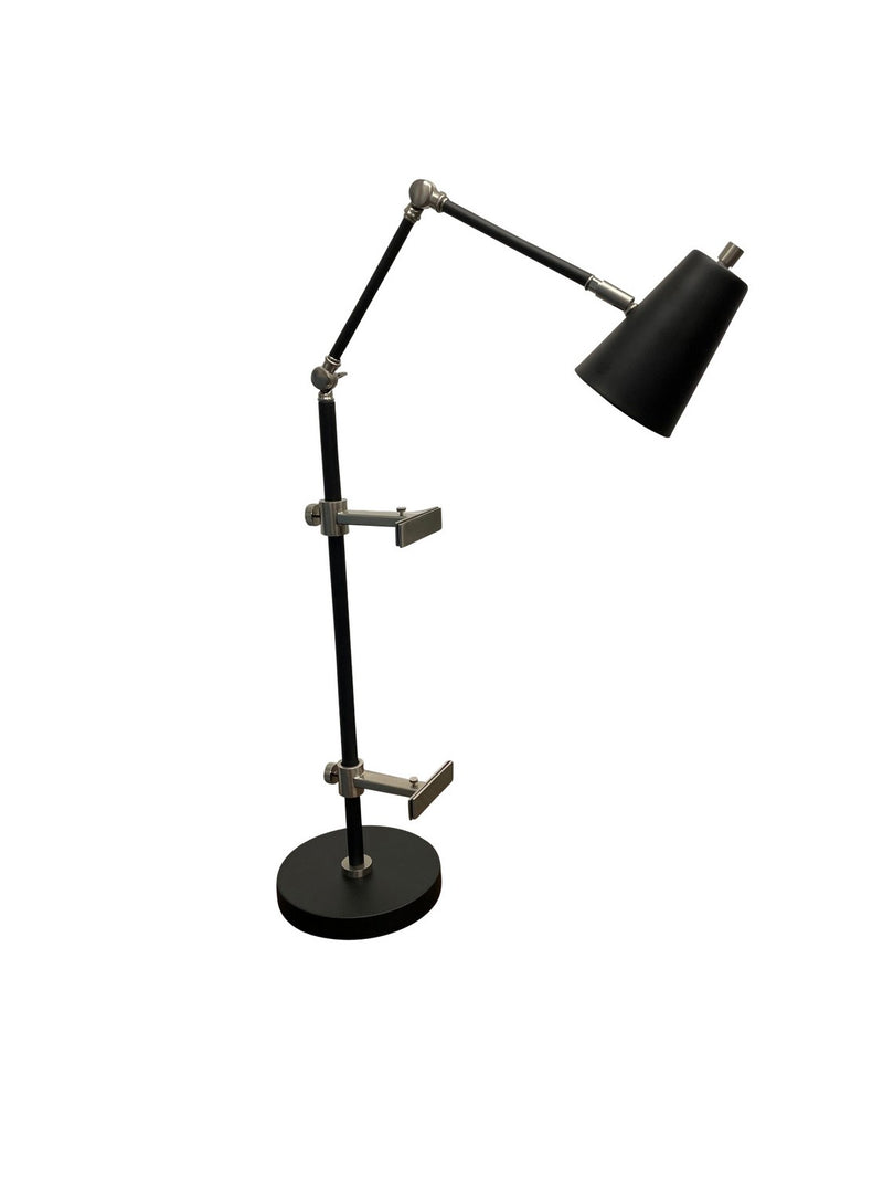 House of Troy RN351-BLKSN LED Task Lamp, Black/Satin Nickel
