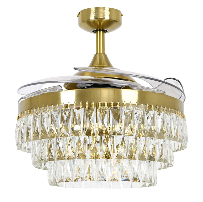 Beacon Lighting 51292401 48"Ceiling Fan, Gold