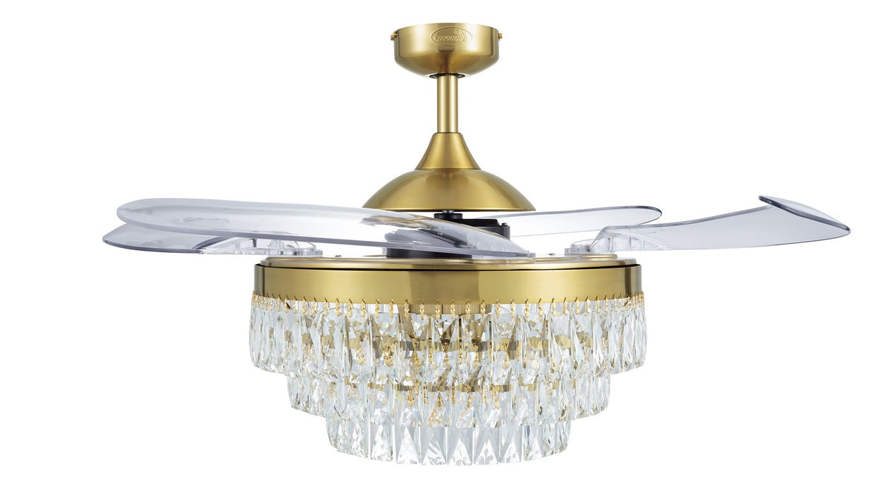 Beacon Lighting 51292401 48"Ceiling Fan, Gold