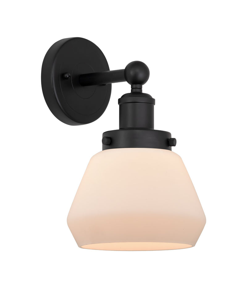 Innovations 616-1W-BK-G171 One Light Wall Sconce, Matte Black
