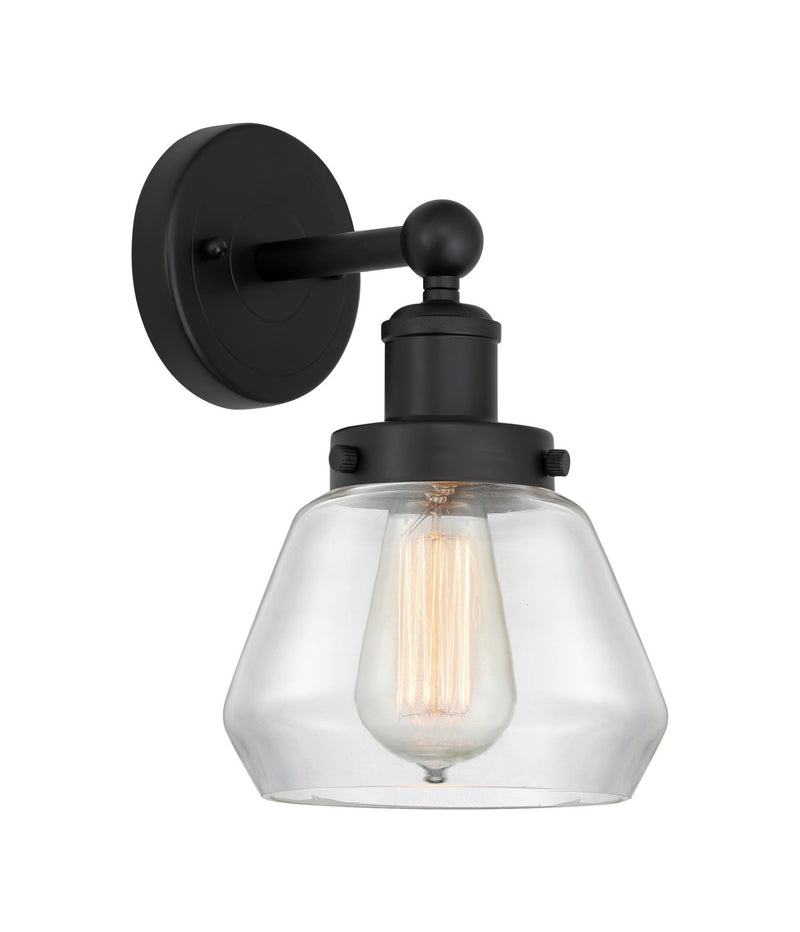 Innovations 616-1W-BK-G172 One Light Wall Sconce, Matte Black