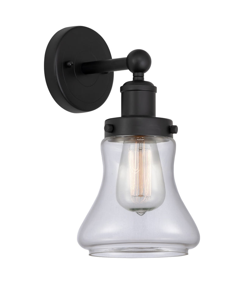 Innovations 616-1W-BK-G192 One Light Wall Sconce, Matte Black