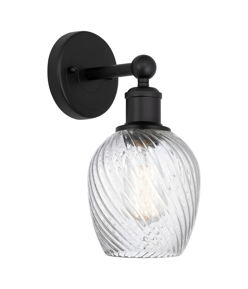 Innovations 616-1W-BK-G292 One Light Wall Sconce, Matte Black