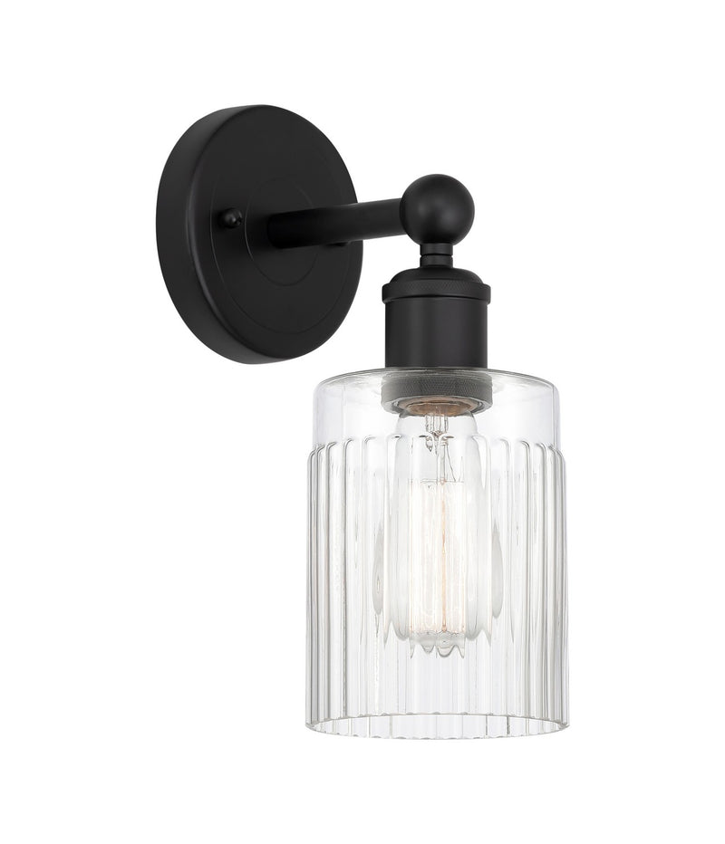Innovations 616-1W-BK-G342 One Light Wall Sconce, Matte Black