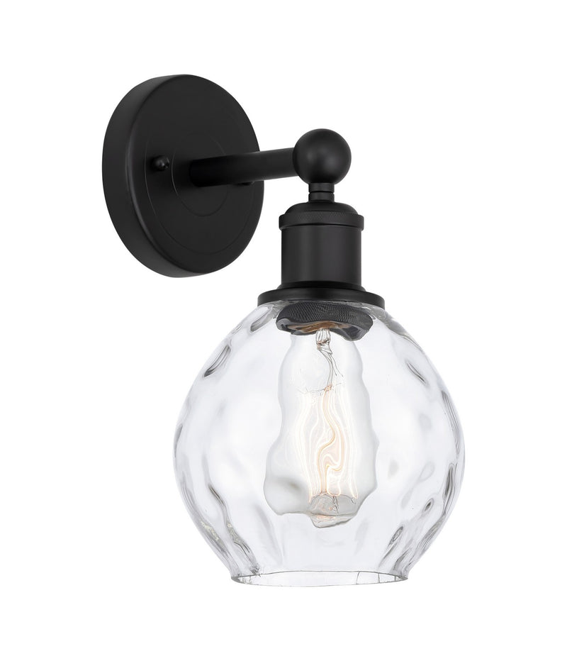 Innovations 616-1W-BK-G362 One Light Wall Sconce, Matte Black