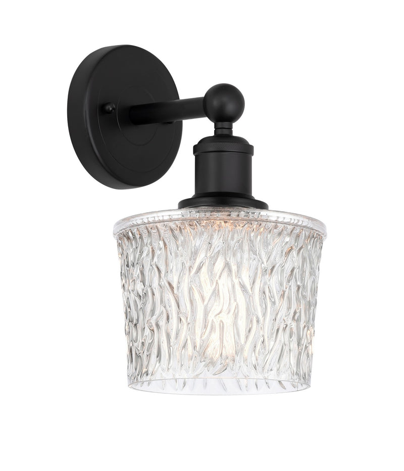 Innovations 616-1W-BK-G402 One Light Wall Sconce, Matte Black