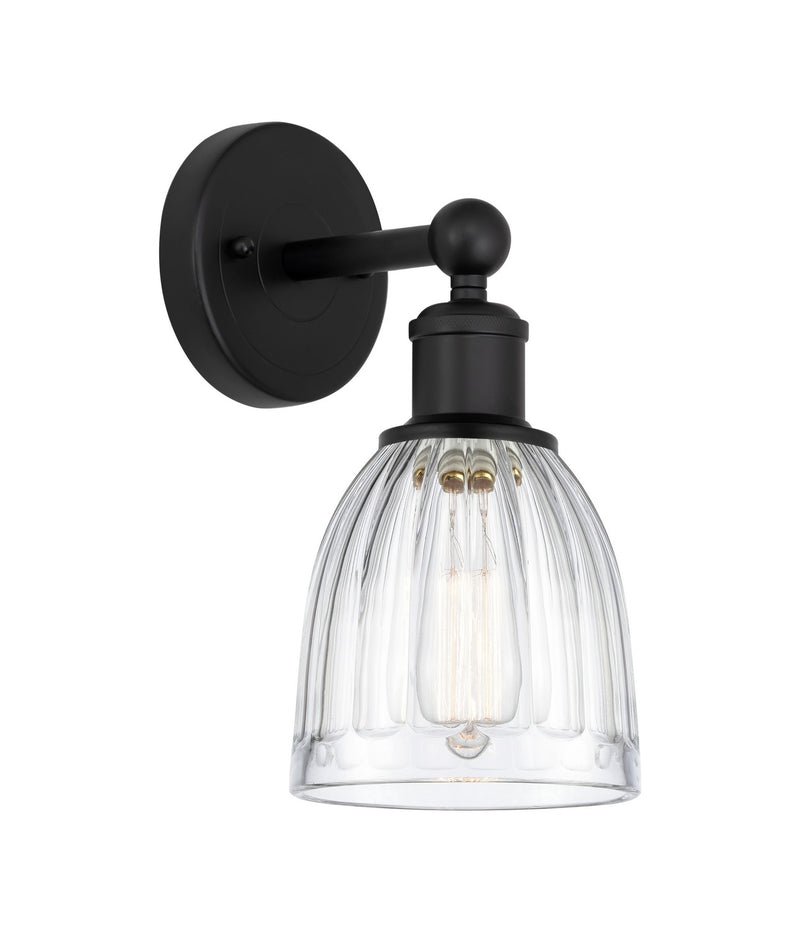 Innovations 616-1W-BK-G442 One Light Wall Sconce, Matte Black