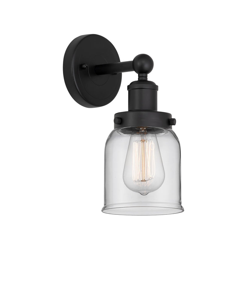 Innovations 616-1W-BK-G52 One Light Wall Sconce, Matte Black