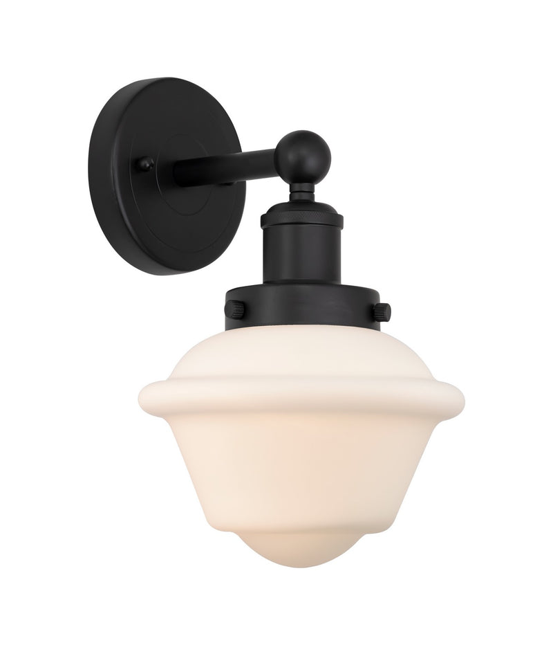 Innovations 616-1W-BK-G531 One Light Wall Sconce, Matte Black
