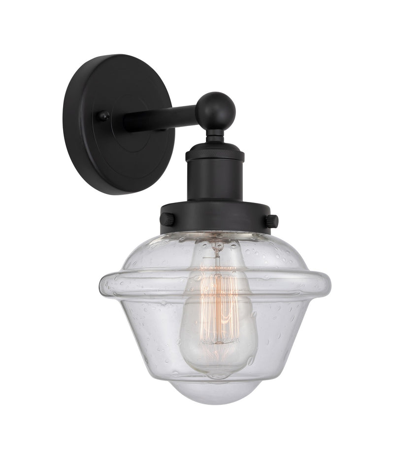 Innovations 616-1W-BK-G534 One Light Wall Sconce, Matte Black