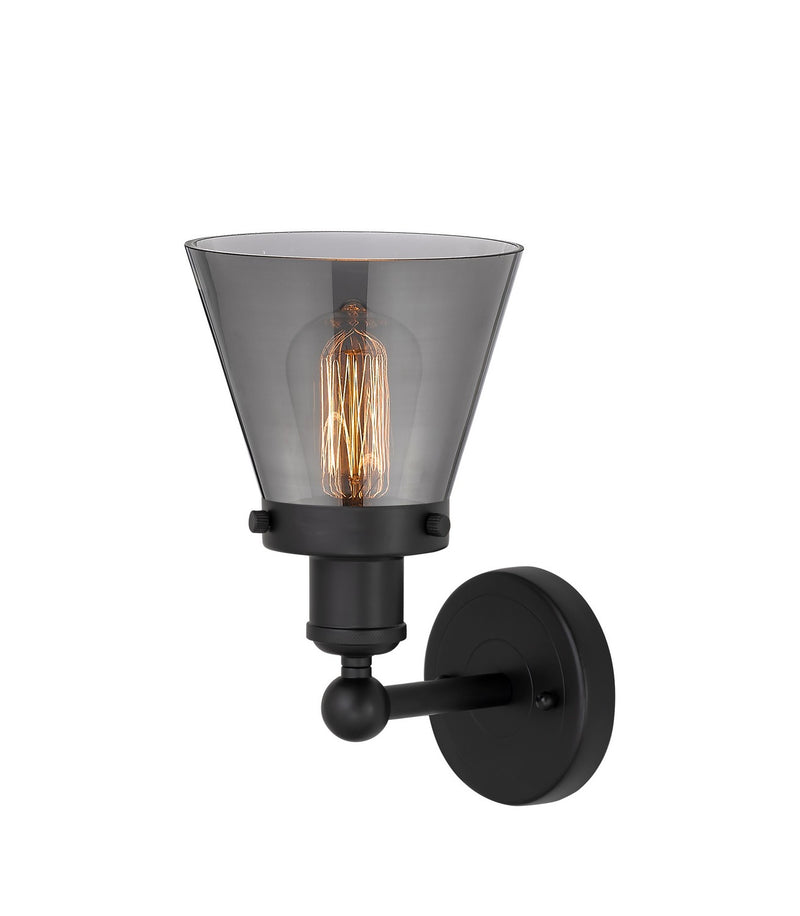 Innovations 616-1W-BK-G63 One Light Wall Sconce, Matte Black
