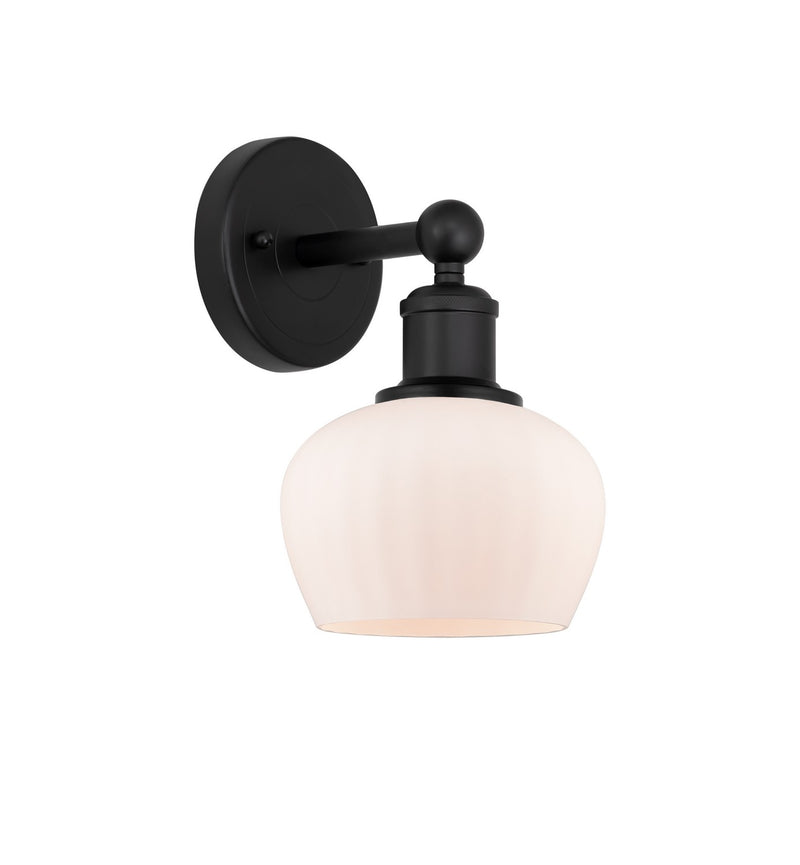 Innovations 616-1W-BK-G91 One Light Wall Sconce, Matte Black