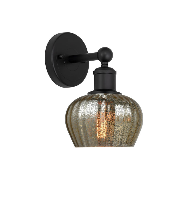 Innovations 616-1W-BK-G96 One Light Wall Sconce, Matte Black