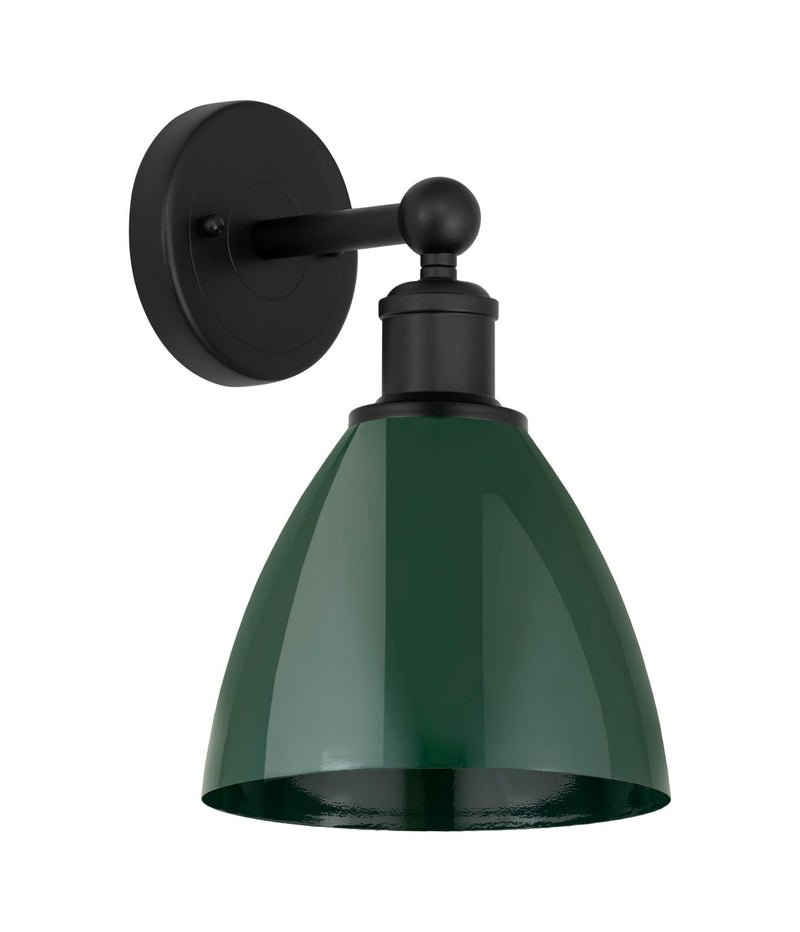 Innovations 616-1W-BK-MBD-75-GR One Light Wall Sconce, Matte Black