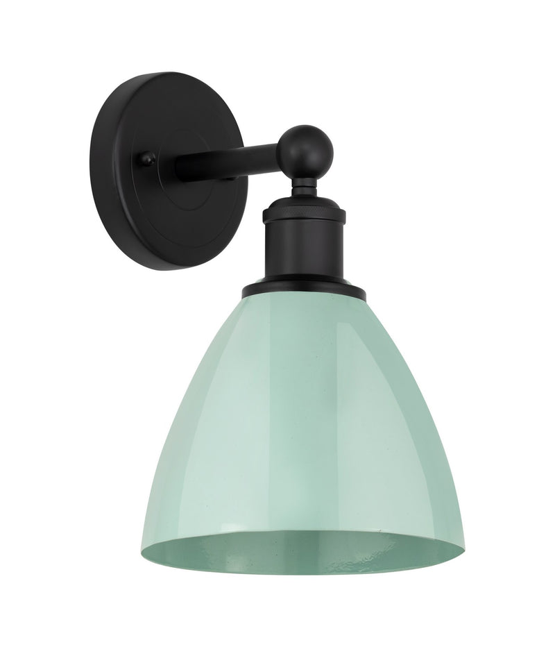 Innovations 616-1W-BK-MBD-75-SF One Light Wall Sconce, Matte Black