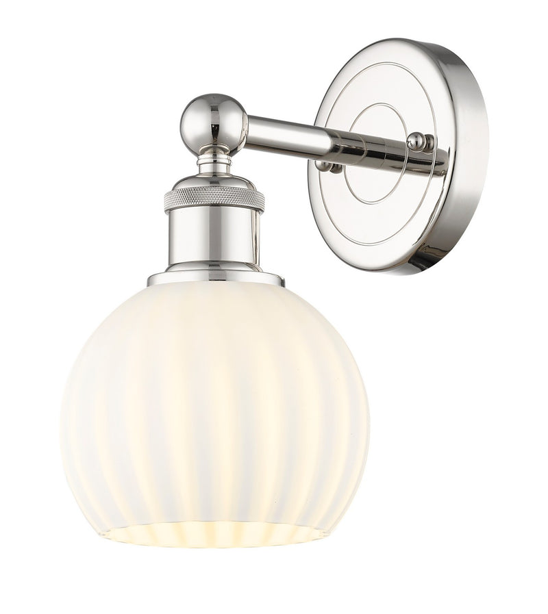 Innovations 616-1W-PN-G1217-6WV LED Wall Sconce, Polished Nickel