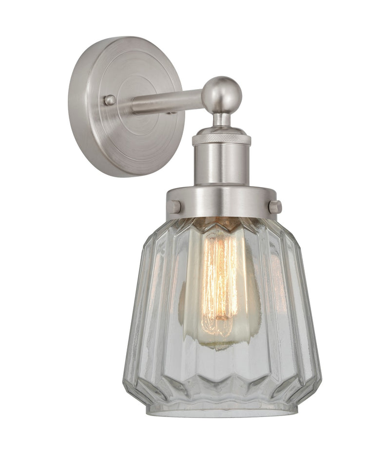 Innovations 616-1W-SN-G142 One Light Wall Sconce, Brushed Satin Nickel