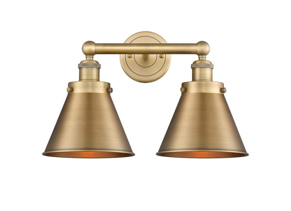 Innovations 616-2W-BB-M13-BB Two Light Bath Vanity, Brushed Brass