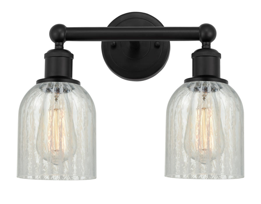 Innovations 616-2W-BK-G2511 Two Light Bath Vanity, Matte Black