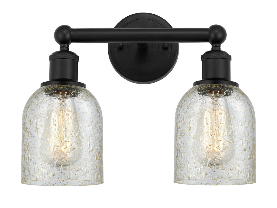 Innovations 616-2W-BK-G259 Two Light Bath Vanity, Matte Black