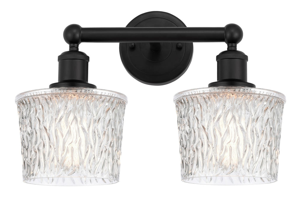 Innovations 616-2W-BK-G402 Two Light Bath Vanity, Matte Black