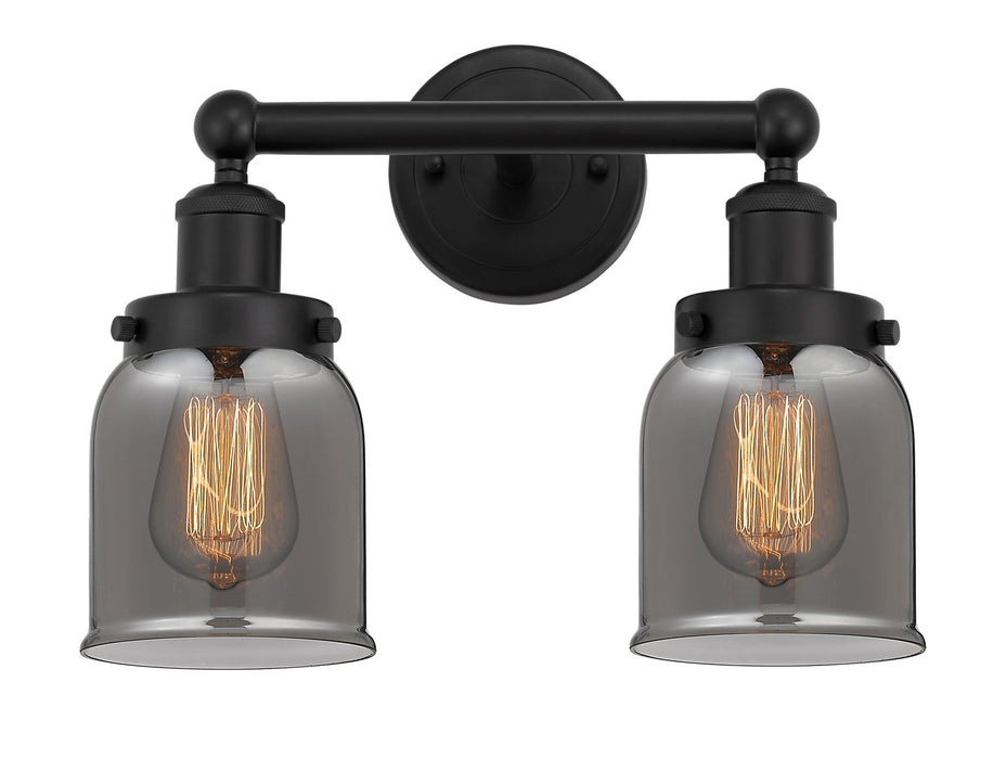 Innovations 616-2W-BK-G53 Two Light Bath Vanity, Matte Black