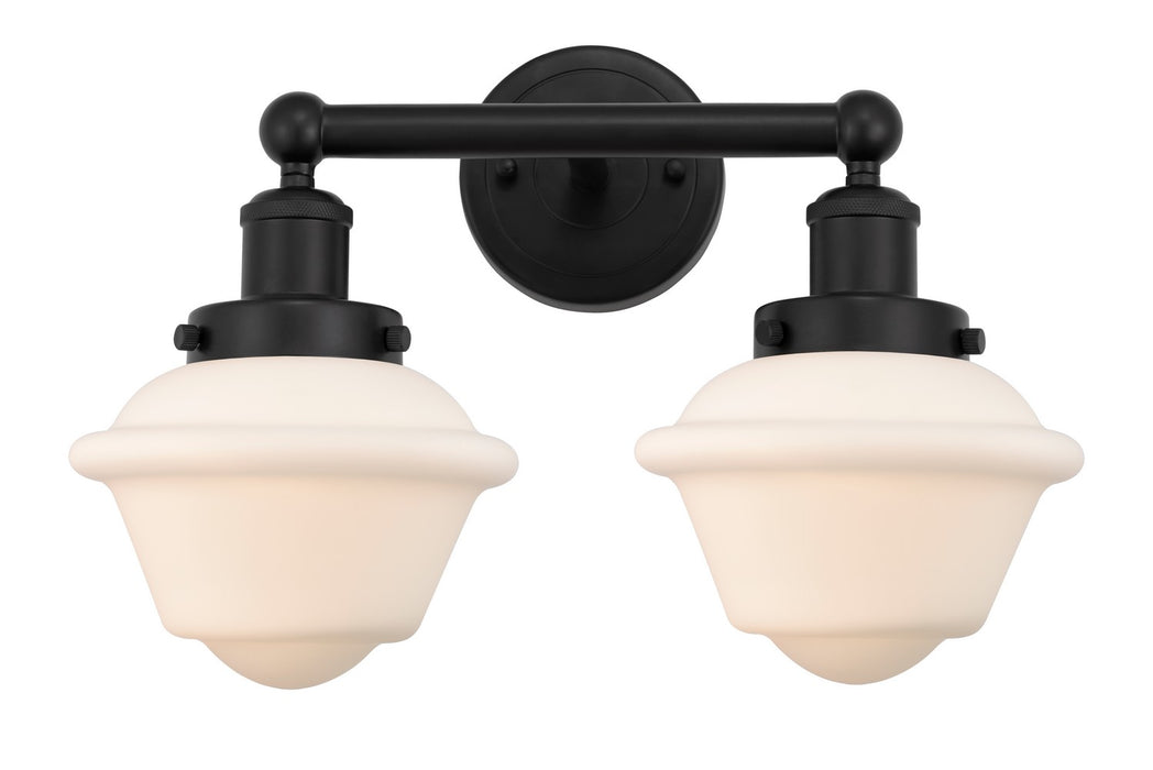 Innovations 616-2W-BK-G531 Two Light Bath Vanity, Matte Black