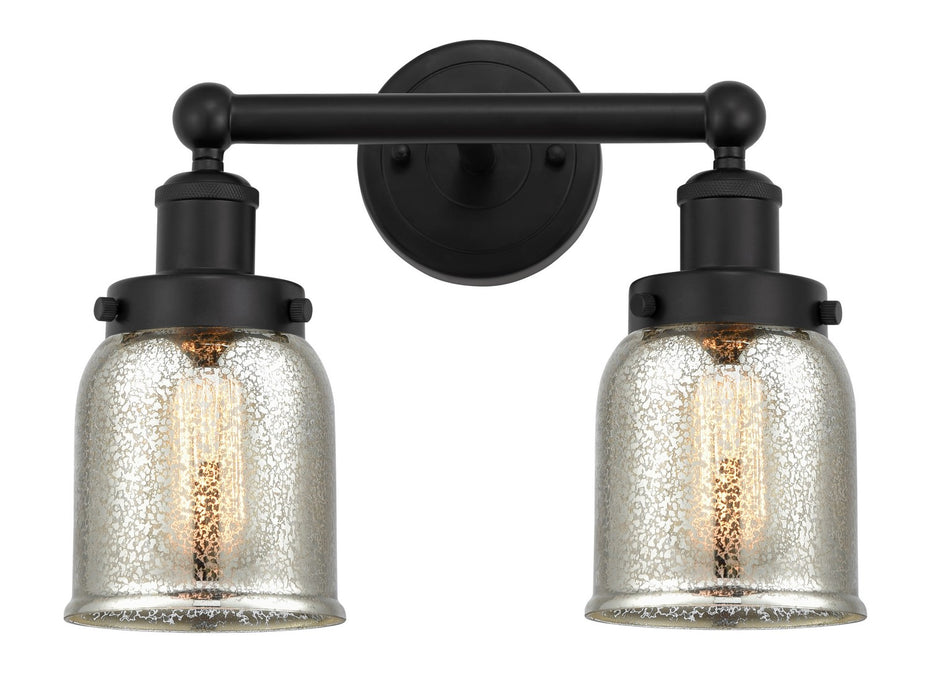 Innovations 616-2W-BK-G58 Two Light Bath Vanity, Matte Black