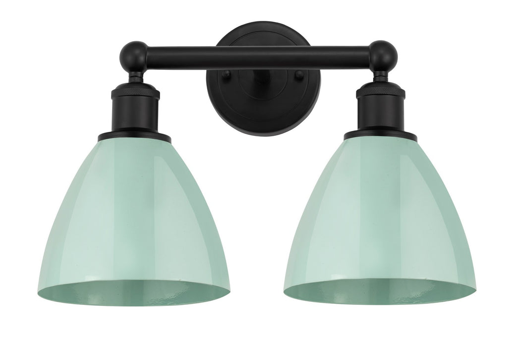 Innovations 616-2W-BK-MBD-75-SF Two Light Bath Vanity, Matte Black