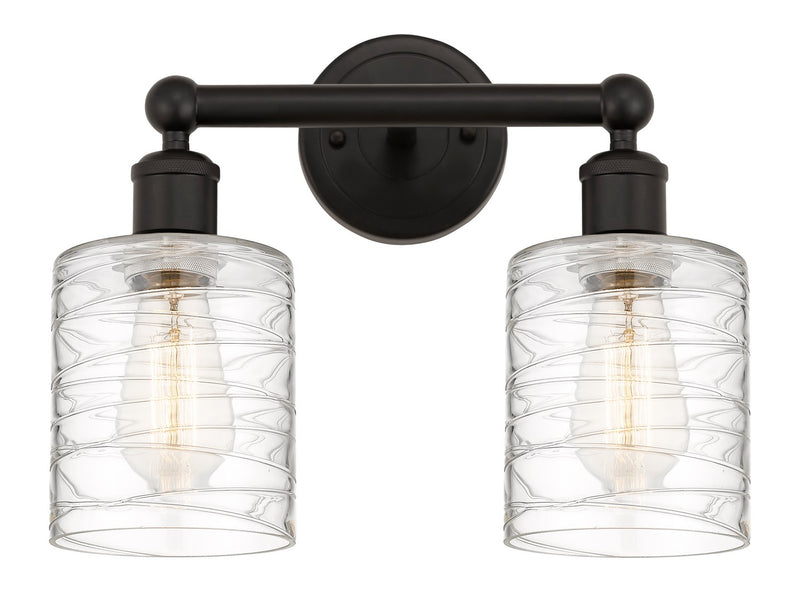 Innovations 616-2W-OB-G1113 Two Light Bath Vanity, Oil Rubbed Bronze
