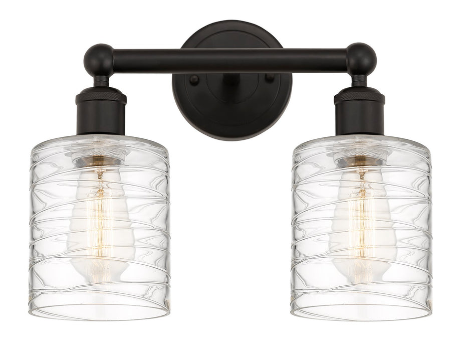 Innovations 616-2W-OB-G1113 Two Light Bath Vanity, Oil Rubbed Bronze