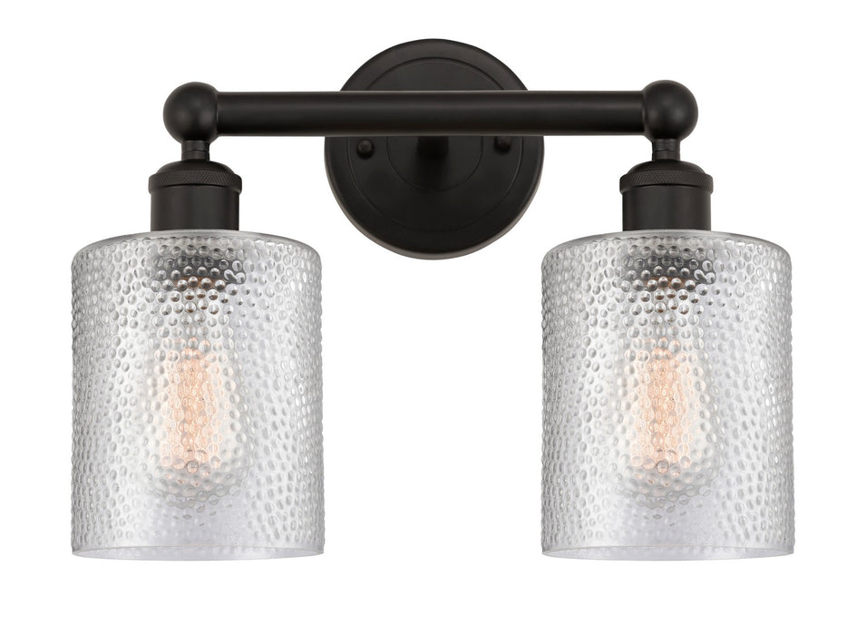 Innovations 616-2W-OB-G112 Two Light Bath Vanity, Oil Rubbed Bronze