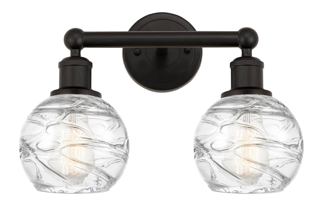Innovations 616-2W-OB-G1213-6 Two Light Bath Vanity, Oil Rubbed Bronze
