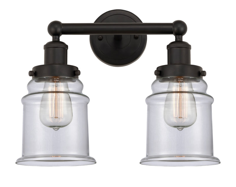 Innovations 616-2W-OB-G182 Two Light Bath Vanity, Oil Rubbed Bronze
