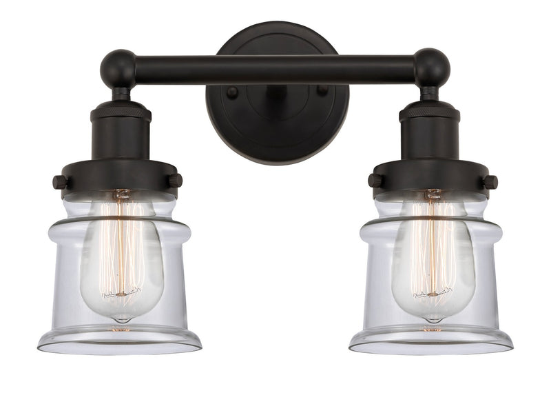 Innovations 616-2W-OB-G182S Two Light Bath Vanity, Oil Rubbed Bronze