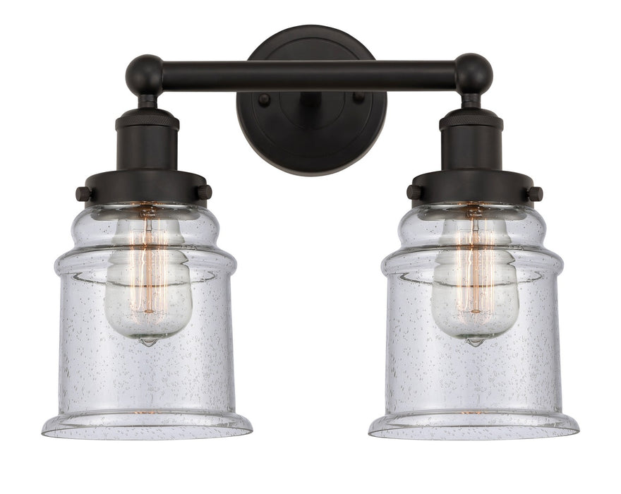 Innovations 616-2W-OB-G184 Two Light Bath Vanity, Oil Rubbed Bronze